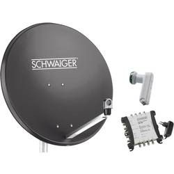 Schwaiger SPI9961SET6 satelit bez přijímače Počet účastníků: 8 80 cm