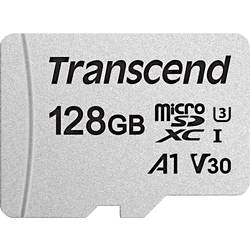 Transcend Premium 300S paměťová karta microSDXC 128 GB Class 10, UHS-I, UHS-Class 3, v30 Video Speed Class, A1 Application Performance Class