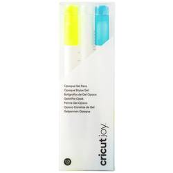 Cricut Joy™ Gel 1,0 mm, 3er sada pera bílá, modrá, žlutá