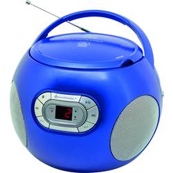 soundmaster SCD2120BL SCD2120BL CD-rádio, FM, AUX, CD, modrá