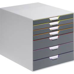 Durable VARICOLOR 7 - 7607 760727 box se zásuvkami šedá DIN A4, DIN C4 , Folio , Letter Počet zásuvek: 7