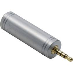 BKL Electronic 1103096 1103096 jack audio adaptér [1x jack zástrčka 2,5 mm - 1x jack zásuvka 3,5 mm] zlatá