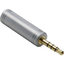 BKL Electronic 1103098 1103098 jack audio adaptér [1x jack zástrčka 3,5 mm - 1x jack zásuvka 3,5 mm] zlatá