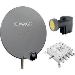 Schwaiger SPI9961SET5 satelit bez přijímače Počet účastníků: 8 80 cm