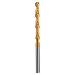 Bosch Accessories 2608596701 HSS kovový spirálový vrták, 5 mm, délka 86 mm, TiN, DIN 338, válcová stopka, 1 ks