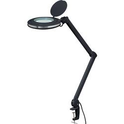 TOOLCRAFT TO-7173474 Lupa s LED osvětlením, 5, s upínacím držákem zvětšení=1.75 x 12.7 cm Třída energetické účinnosti 2021 F (A - G)