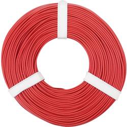Donau Elektronik 125-050 lanko/ licna, 1 x 0.25 mm², červená, 50 m