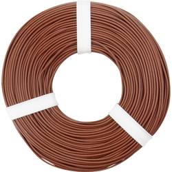 Donau Elektronik 125-058 lanko/ licna, 1 x 0.25 mm², hnědá, 50 m