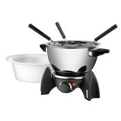 Unold 48615 fondue 500 W manuálně nastavitelná teplota černá, stříbrná