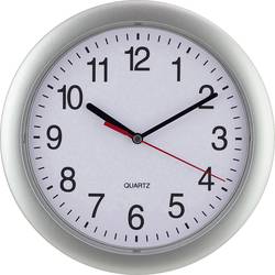EUROTIME 22222 Quartz nástěnné hodiny 25 cm , stříbrná