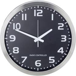 M601508 DCF nástěnné hodiny 40 cm , hliník
