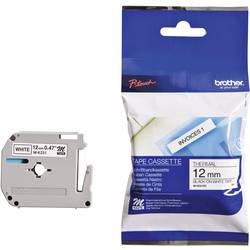 Brother M M-K231 plast Barva pásky: bílá Barva písma:černá 12 mm 8 m
