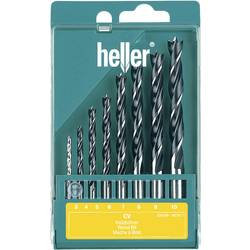 Heller 205241 sada spirálových vrtáků do dřeva 8dílná 3 mm, 4 mm, 5 mm, 6 mm, 7 mm, 8 mm, 9 mm, 10 mm válcová stopka 1 sada