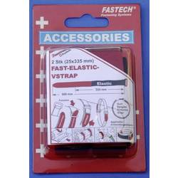 FASTECH® 924-330C pásek se suchým zipem s páskem háčková a flaušová část (d x š) 335 mm x 25 mm černá, červená 2 ks