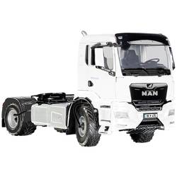 Wiking 0776 52 Spur 1 model nákladního vozidla MAN 2-nápravový tahač s nápravou, s motorovou naftou, bílý