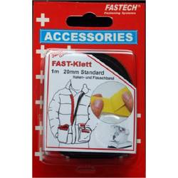 FASTECH® 680-330C pásek se suchým zipem k našití háčková a flaušová část (d x š) 1000 mm x 20 mm černá 1 pár
