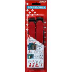 FASTECH® 689-330C pásek se suchým zipem s páskem háčková a flaušová část (d x š) 900 mm x 25 mm černá, červená 2 ks