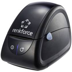 Renkforce RF-TLP-01 tiskárna štítků termální s přímým tiskem 203 x 203 dpi Šířka etikety (max.): 62 mm USB, RS-232