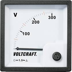 Analogové panelové měřidlo VOLTCRAFT AM-72x72/300V 300 V