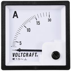 Analogové panelové měřidlo VOLTCRAFT AM-72X72/15A 15 A