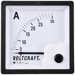 Analogový vestavný měřící přístroj AM-72X72/25A VOLTCRAFT AM-72X72/25A 25 A