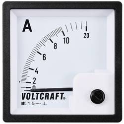 Analogové panelové měřidlo VOLTCRAFT AM-72X72/10A 10 A