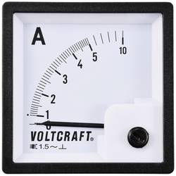 Analogové panelové měřidlo VOLTCRAFT AM-72X72/5A 5 A