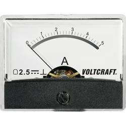 Analogové panelové měřidlo VOLTCRAFT AM-60X46/5A/DC 5 A