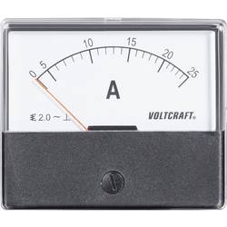 Analogové panelové měřidlo VOLTCRAFT AM-70X60/25 A 25 A