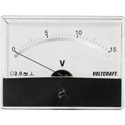 Analogové panelové měřidlo VOLTCRAFT AM-86X65/15V/DC 15 V