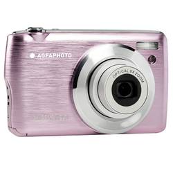 AgfaPhoto Realishot DC8200 digitální fotoaparát 18 Megapixel Zoom (optický): 8 x růžová akumulátor, brašna