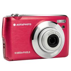 AgfaPhoto Realishot DC8200 digitální fotoaparát 18 Megapixel Zoom (optický): 8 x červená akumulátor, brašna