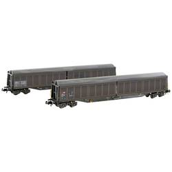 Hobbytrain H23440 Sada 2 vozů s posuvnými stěnami Habils SBB