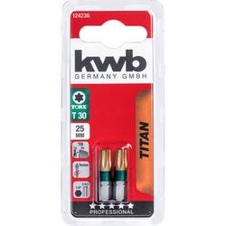 kwb 124230 Bit TX Pohon (šroubovák): 1/4 (6,3 mm) Typ zakončení: TX TX 30 25 mm