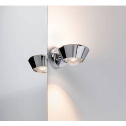 Paulmann Sabik 70947 LED koupelnové světlo na stěnu 9 W teplá bílá chrom (lesklý)
