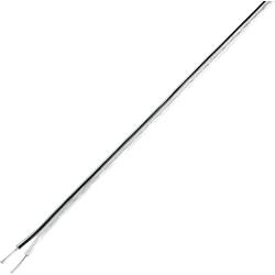 TRU COMPONENTS TC-7815648 reproduktorový kabel 2 x 0.4 mm² transparentní 10 m