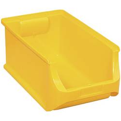 Plastový box na drobný materiál, stohovatelný Allit (š x v x h) 205 x 150 x 355 mm, žlutá
