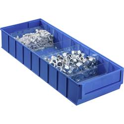 Allit 456570 skladový box (d x š x v) 185 x 500 x 81 mm modrá 1 ks