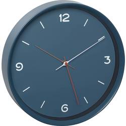 TFA Dostmann 60.3056.06 Quartz nástěnné hodiny 30.9 mm x 50 mm , permanentní modrá
