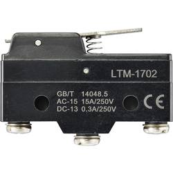 TRU COMPONENTS TC-9201364 mikrospínač 250 V/AC 15 A 1x zap/(zap) bez aretace 1 ks