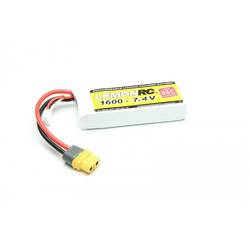 LemonRC 15713 akupack Li-Pol (modelářství), 7.4 V, 1600 mAh, články 2, 35 C, Softcase, XT60