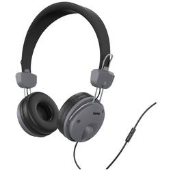 Hama Hi-Fi sluchátka On Ear kabelová stereo černá