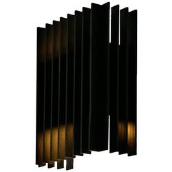 V-TAC VT-1189-B 10560 venkovní nástěnné LED osvětlení Energetická třída (EEK2021): F (A - G) LED LED 12 W Just Black