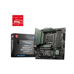MSI MAG B660M BAZOOKA DDR4 Základní deska Socket (PC) Intel® 1700 Tvarový faktor Micro-ATX Čipová sada základní desky Intel® B660