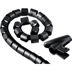 Hama hadice kabelového svazku plast černá flexibilní (Ø x d) 2 cm x 250 cm 1 ks 00020602