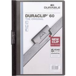 Durable složka s klipem Klemmmappe DURACLIP® 60 220901 DIN A4 černá