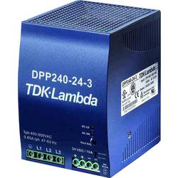 TDK-Lambda DPP240-24-3 síťový zdroj na DIN lištu, 24 V/DC, 10 A, 240 W, výstupy 1 x