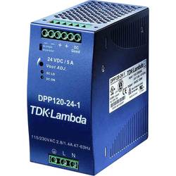 TDK-Lambda DPP120-12-3 síťový zdroj na DIN lištu, 12 V/DC, 10 A, 120 W, výstupy 1 x