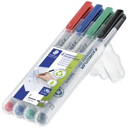 Staedtler popisovač fólií Lumocolor® 316 WP4 červená, modrá, zelená, černá