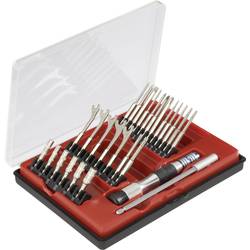 Donau Elektronik 815028 sada bitů, 27dílná, plochý, křížový PH, profil T, vnější šestihran, 5/32 (4 mm)